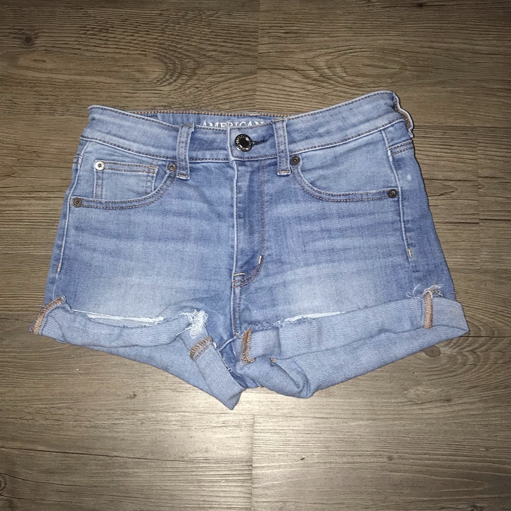American Eagle high rise shorts